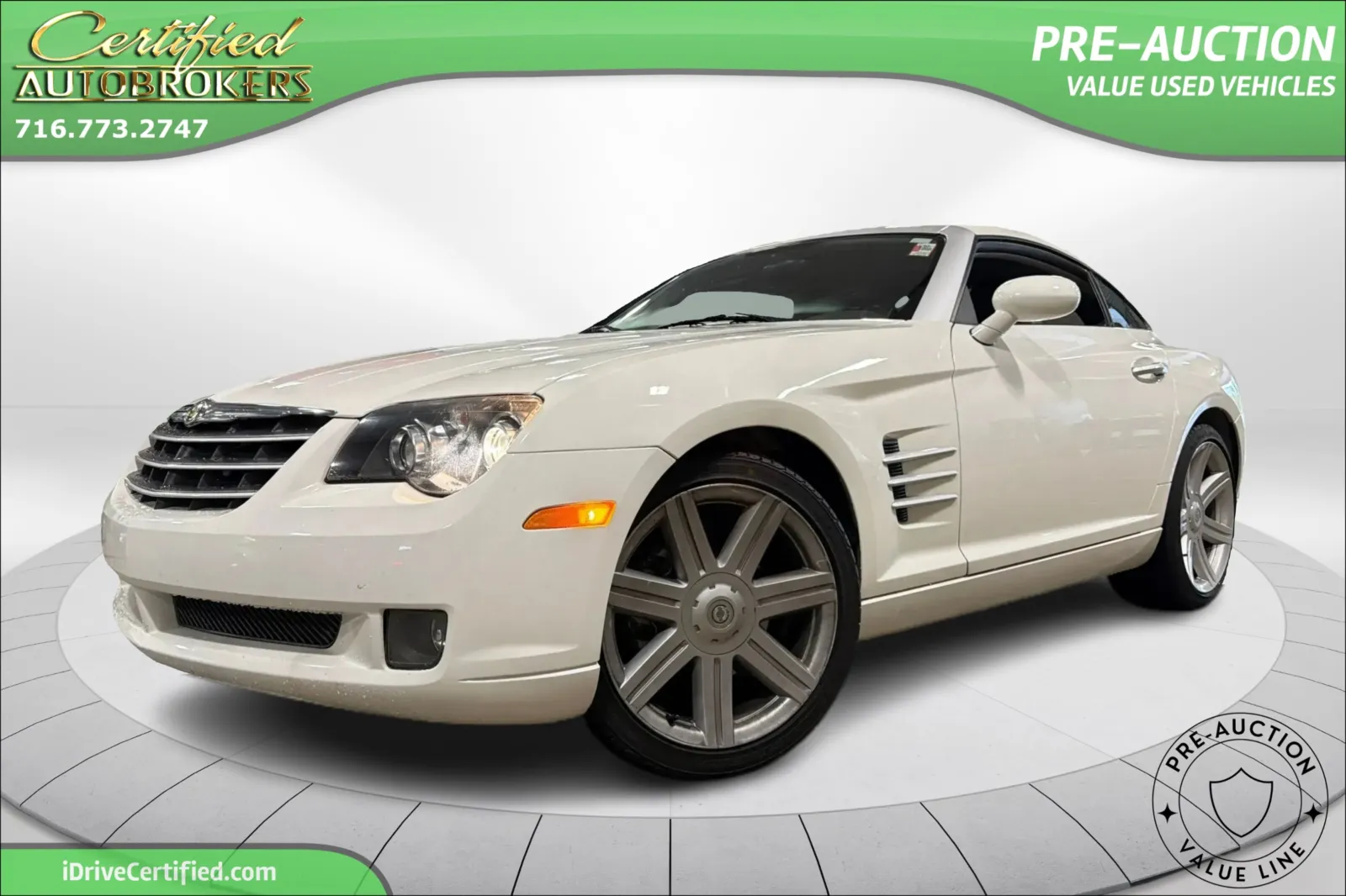 White 2004 Chrysler Crossfire for sale in Grand Island, NY