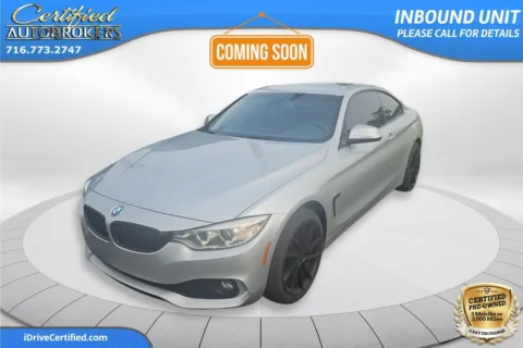 Silver 2015 BMW 4 Series 428i xDrive AWD for sale in Grand Island, NY
