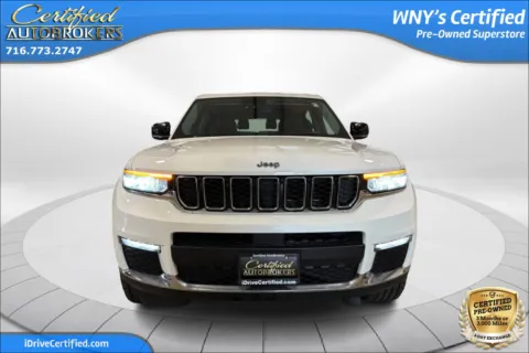 Photos of 2021 Jeep Grand Cherokee L Limited 4x4 for sale in Grand Island, NY at Certified AutoBrokers
