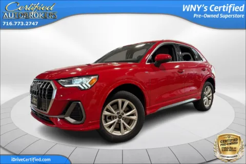 Red 2025 Audi Q3 S line Premium AWD for sale in Grand Island, NY