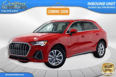 Red 2025 Audi Q3 S line Premium AWD for sale in Grand Island, NY