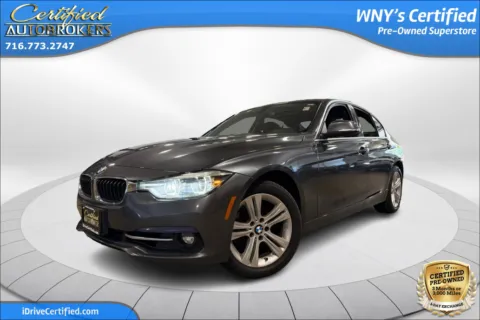 Gray 2018 BMW 3 Series 330i xDrive AWD for sale in Grand Island, NY