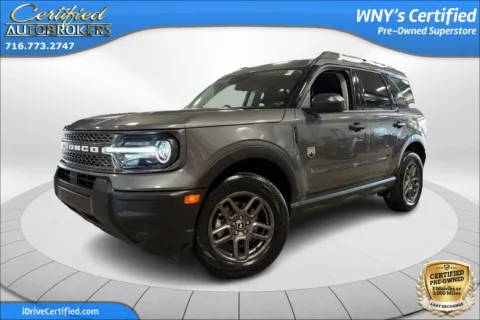 Gray 2025 Ford Bronco Sport Big Bend 4x4 for sale in Grand Island, NY