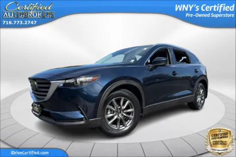 Blue 2022 Mazda CX-9 Touring AWD for sale in Grand Island, NY