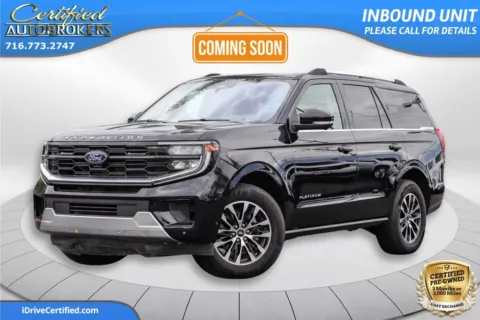 Black 2025 Ford Expedition Platinum 4x4 for sale in Grand Island, NY