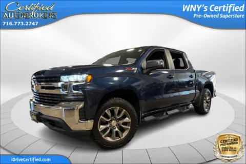 Blue 2021 Chevrolet Silverado 1500 LT 4x4 for sale in Grand Island, NY