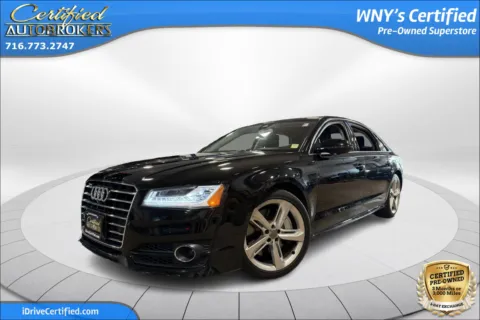 Black 2018 Audi A8 L 3.0T AWD for sale in Grand Island, NY