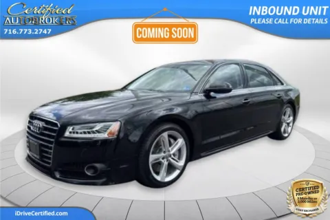 Black 2018 Audi A8 L 3.0T AWD for sale in Grand Island, NY