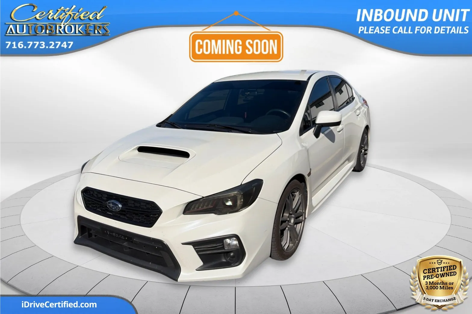 2021 Subaru WRX AWD