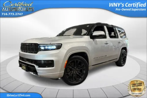 Silver 2022 Jeep Grand Wagoneer Series II Obsidian 4x4 for sale in Grand Island, NY