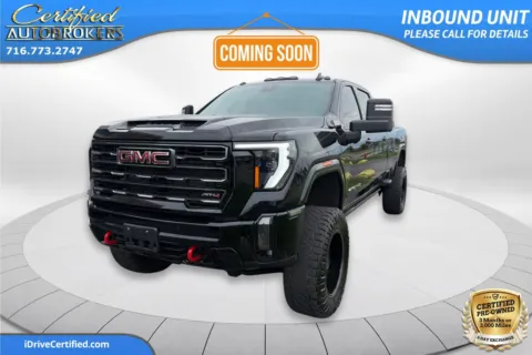 Black 2024 GMC Sierra 3500 HD AT4 LB 4x4 for sale in Grand Island, NY