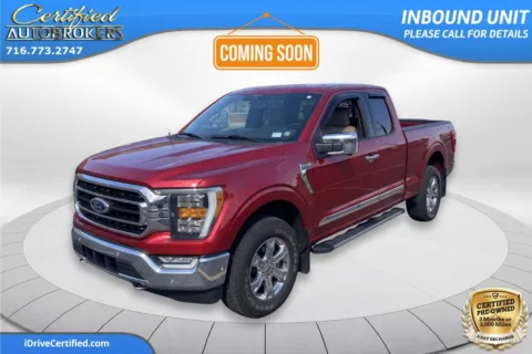 Red 2021 Ford F-150 LARIAT FX4 4x4 for sale in Grand Island, NY