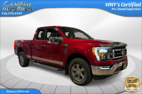 Another view of 2021 Ford F-150 LARIAT FX4 4x4 for sale in Grand Island, NY at Certified AutoBrokers