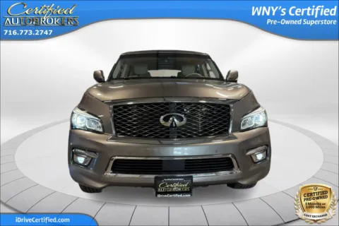 Photos of 2016 INFINITI QX80 4x4 for sale in Grand Island, NY at Certified AutoBrokers