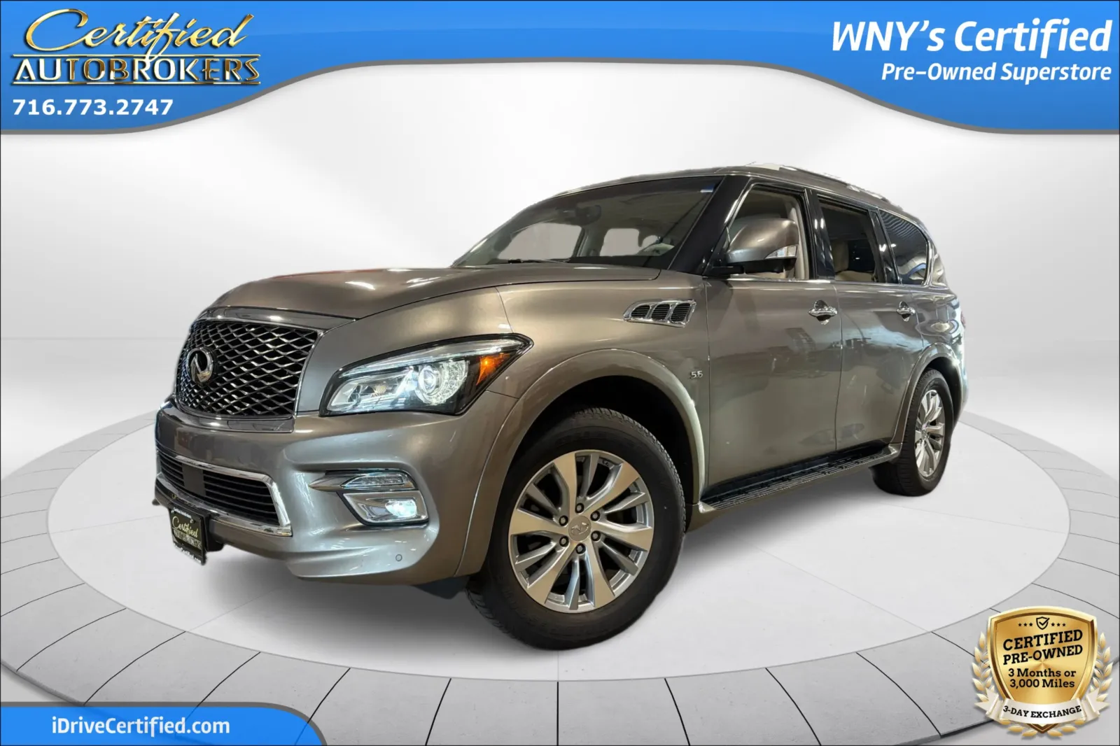 2016 INFINITI QX80 4x4