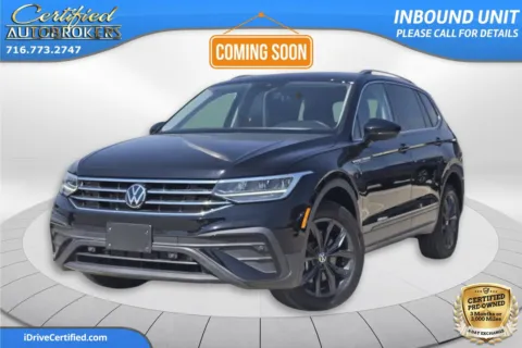 Black 2024 Volkswagen Tiguan SE AWD for sale in Grand Island, NY