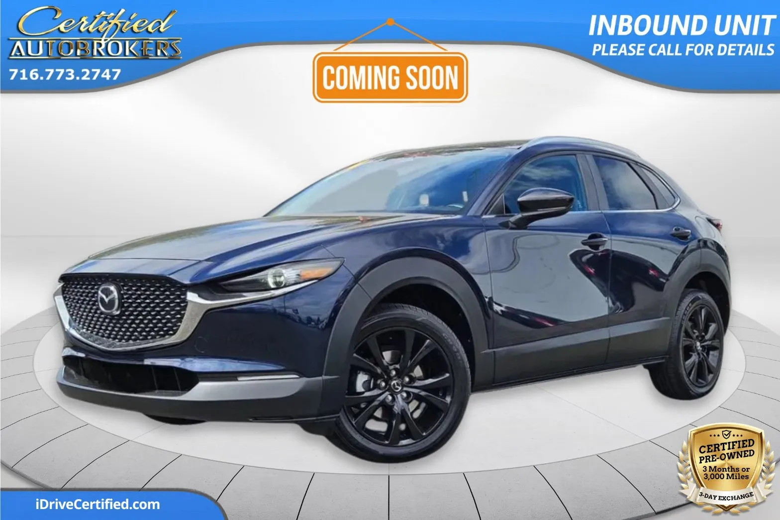 Blue 2024 Mazda CX-30 2.5 S Select Sport AWD for sale in Grand Island, NY