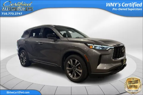 Another view of 2025 INFINITI QX60 LUXE AWD for sale in Grand Island, NY at Certified AutoBrokers