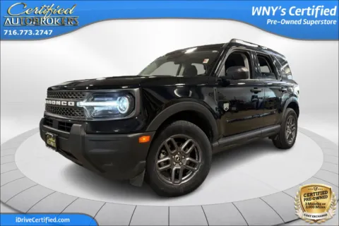 Black 2025 Ford Bronco Sport Big Bend 4x4 for sale in Grand Island, NY