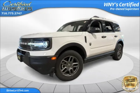 White 2025 Ford Bronco Sport Big Bend 4x4 for sale in Grand Island, NY