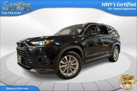 Black 2024 Toyota Grand Highlander Platinum AWD for sale in Grand Island, NY