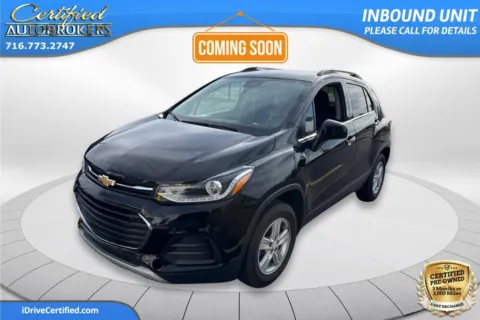 Black 2019 Chevrolet Trax LT AWD for sale in Grand Island, NY