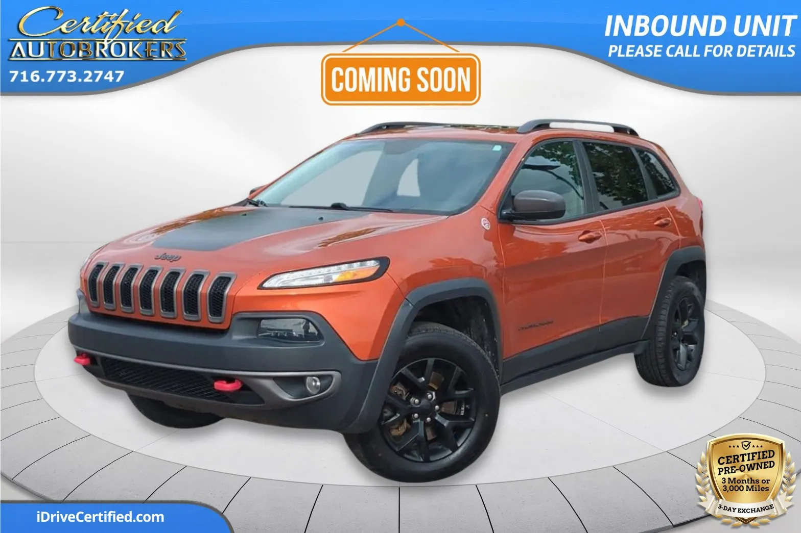 2015 Jeep Cherokee Trailhawk 4x4
