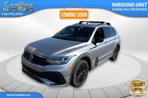 Silver 2022 Volkswagen Tiguan SE R-Line Black AWD for sale in Grand Island, NY