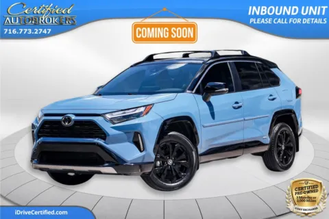 Blue 2025 Toyota RAV4 Hybrid XSE AWD for sale in Grand Island, NY