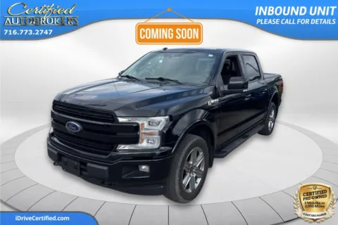 Black 2018 Ford F-150 LARIAT 4x4 for sale in Grand Island, NY