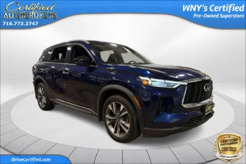 Another view of 2025 INFINITI QX60 LUXE AWD for sale in Grand Island, NY at Certified AutoBrokers