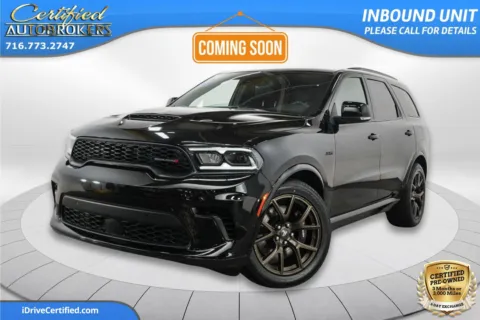 Black 2025 Dodge Durango R/T 20th Anniversary Premium AWD for sale in Grand Island, NY