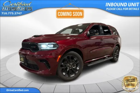 Red 2024 Dodge Durango R/T Plus AWD for sale in Grand Island, NY