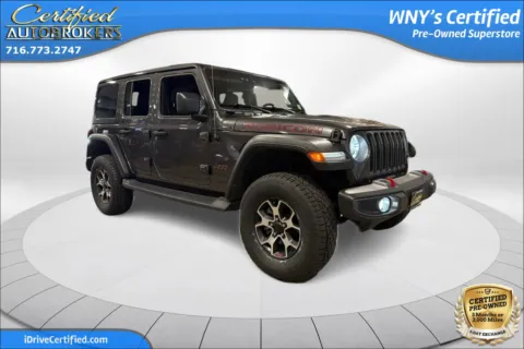 Another view of 2022 Jeep Wrangler Unlimited Rubicon 4x4 for sale in Grand Island, NY at Certified AutoBrokers