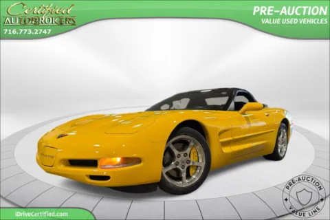 Yellow 2001 Chevrolet Corvette C5 Convertible for sale in Grand Island, NY