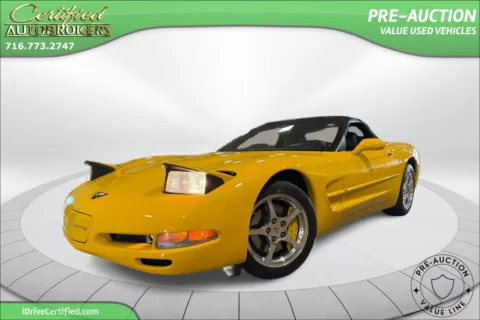 Yellow 2001 Chevrolet Corvette C5 Convertible for sale in Grand Island, NY
