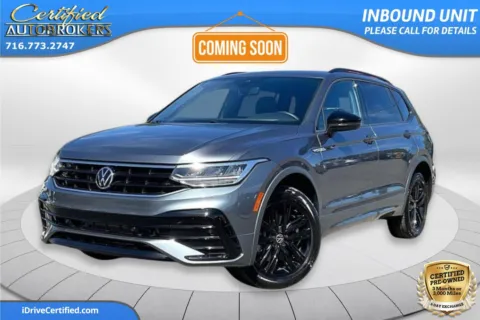 Gray 2022 Volkswagen Tiguan SE R-Line Black AWD for sale in Grand Island, NY