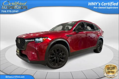 Red 2026 Mazda CX-90 Premium Sport AWD for sale in Grand Island, NY
