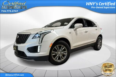 White 2022 Cadillac XT5 Premium Luxury AWD for sale in Grand Island, NY