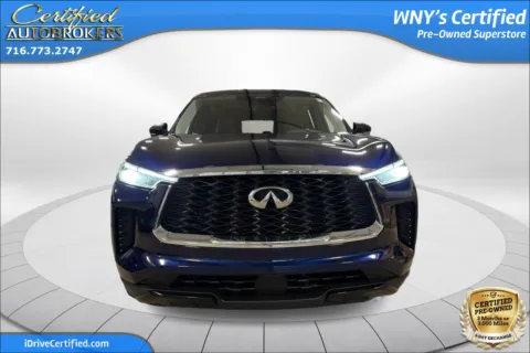 Photos of 2024 INFINITI QX60 PURE AWD for sale in Grand Island, NY at Certified AutoBrokers
