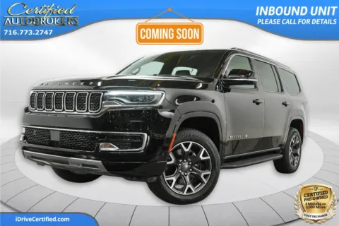 Black 2024 Jeep Wagoneer Series II 4x4 for sale in Grand Island, NY