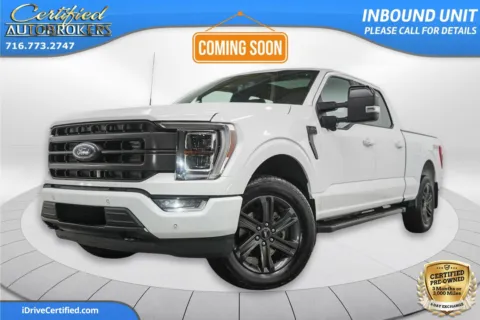 White 2023 Ford F-150 LARIAT FX4 4x4 for sale in Grand Island, NY