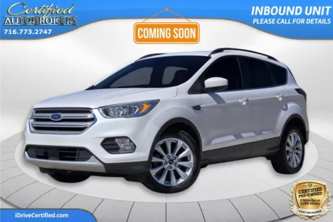 White 2019 Ford Escape SEL 4x4 for sale in Grand Island, NY