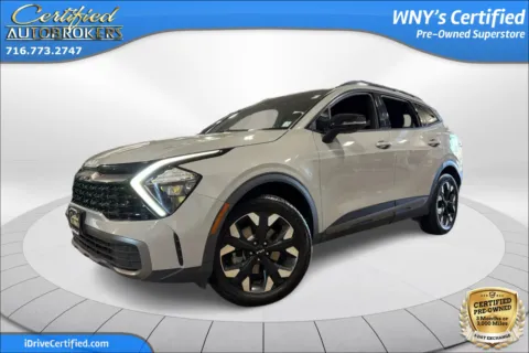 Gray 2023 Kia Sportage X-Line AWD for sale in Grand Island, NY