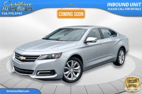 Silver 2018 Chevrolet Impala LT for sale in Grand Island, NY