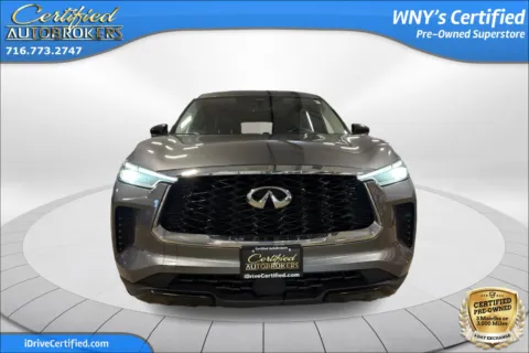 Photos of 2024 INFINITI QX60 PURE AWD for sale in Grand Island, NY at Certified AutoBrokers