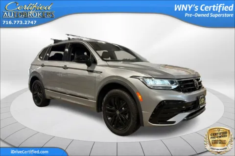 Another view of 2022 Volkswagen Tiguan SE R-Line Black AWD for sale in Grand Island, NY at Certified AutoBrokers