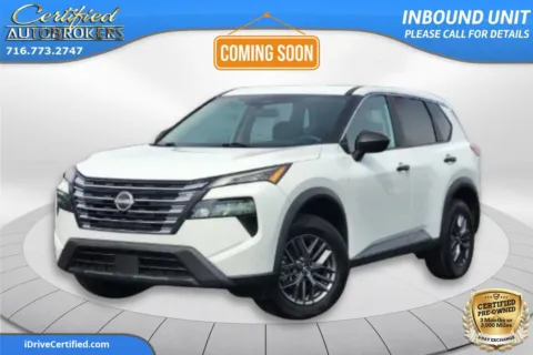 White 2024 Nissan Rogue S for sale in Grand Island, NY