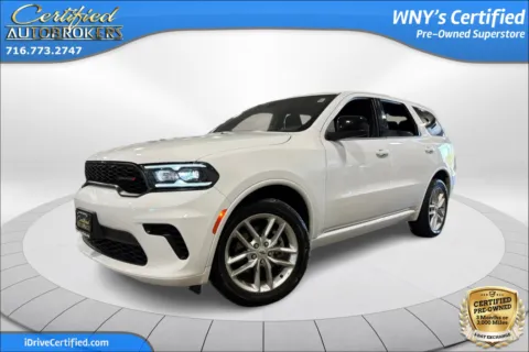 White 2026 Dodge Durango GT Plus AWD for sale in Grand Island, NY