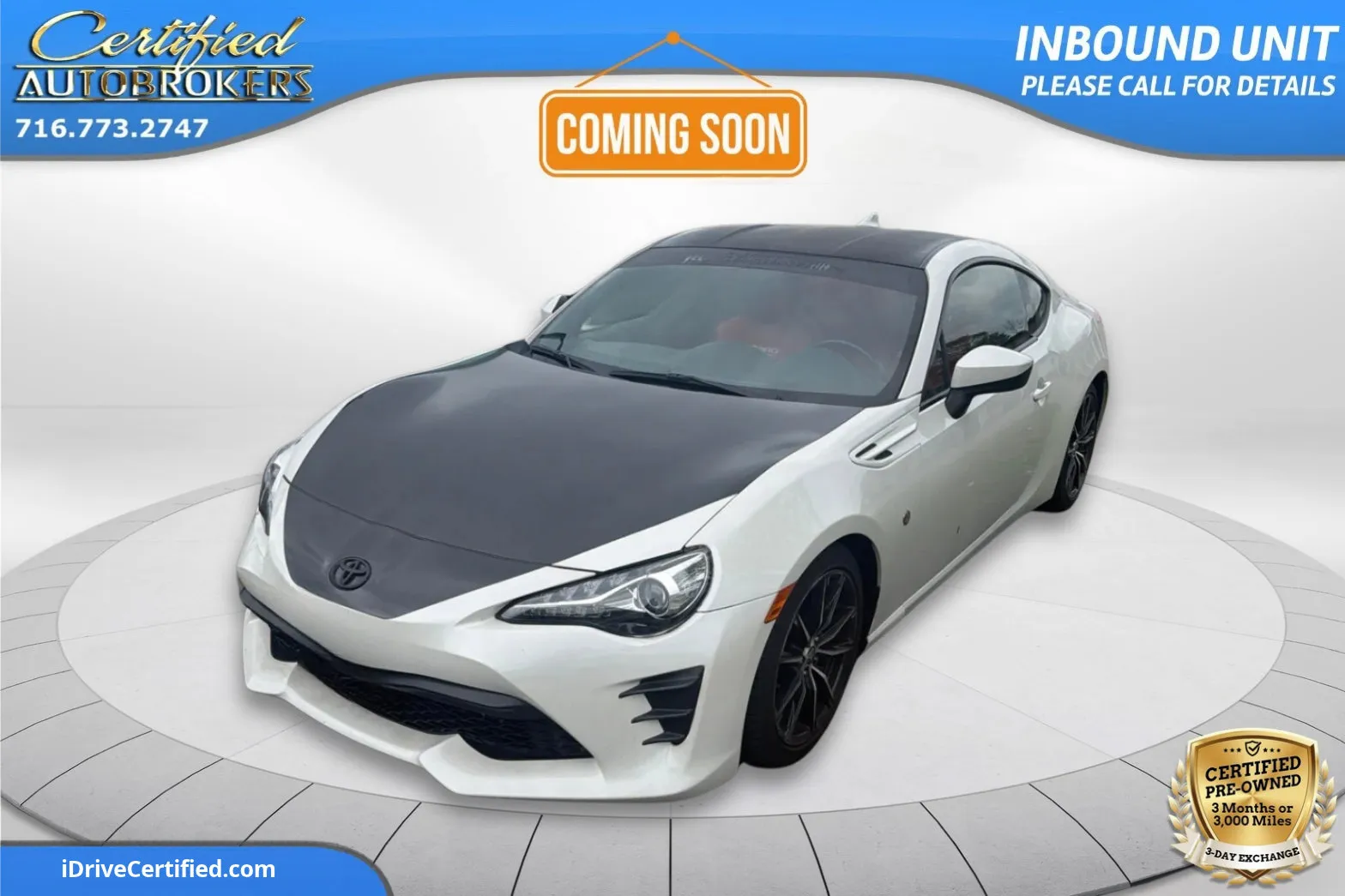 White 2017 Toyota 86 for sale in Grand Island, NY